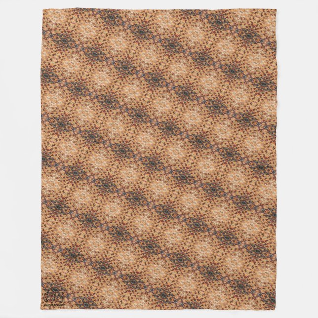 Textura #3 de la obra Piña. SERIE Fleece Blanket (Front)