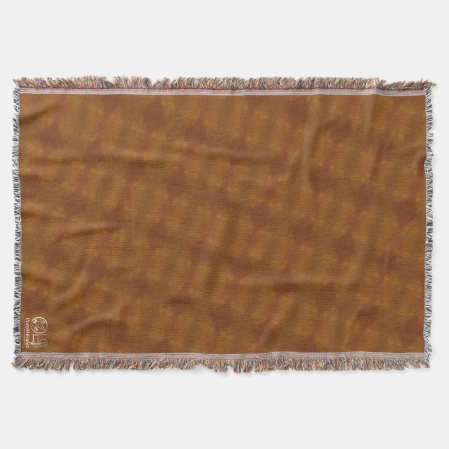 Textura #41 de la obra Nuit Throw Blanket (Front)