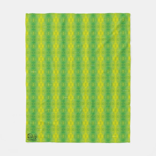 Textura #45 de la obra Nuit Fleece Blanket (Front)