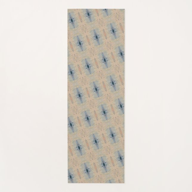 Textura #4 de la obra Viendo a travez de los ojos Yoga Mat (Front)