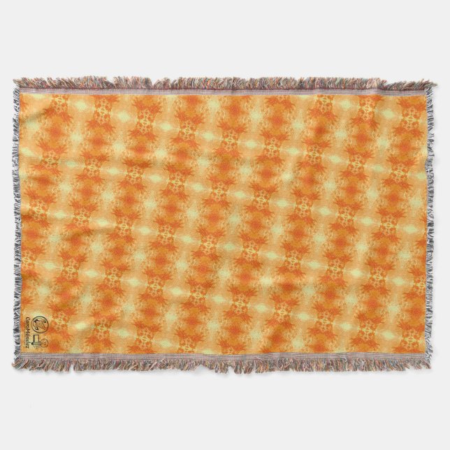 Textura #59 de la obra Nuit Throw Blanket (Front)