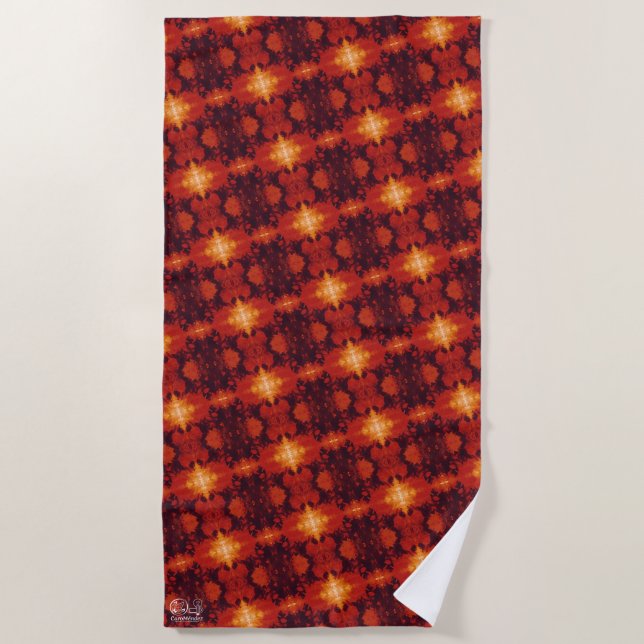 Textura #60 de la obra Nuit Beach Towel (Front)