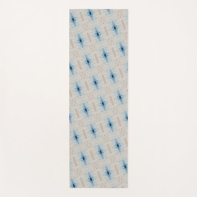 Textura #6 de la obra Viendo a travez de los ojos Yoga Mat (Front)