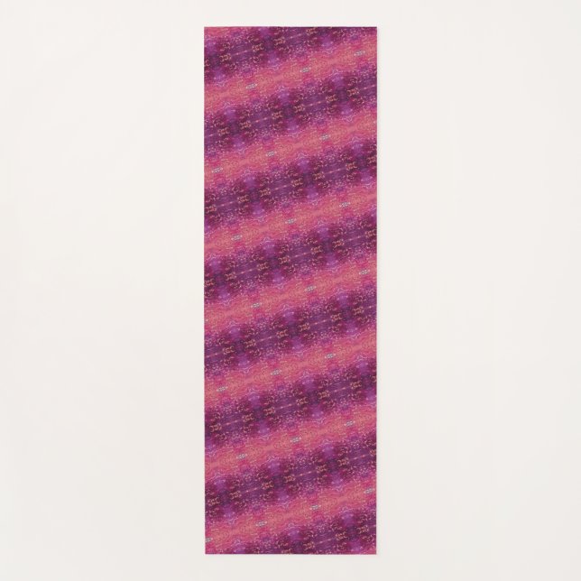 Textura #7 de la obra La puesta del sol Yoga Mat (Front)