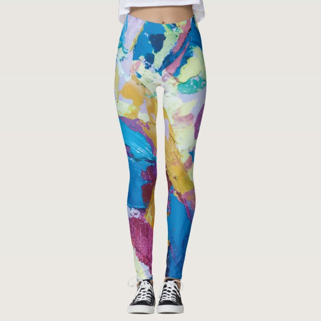 Textura #7 de la obra Piña Leggings (Front)