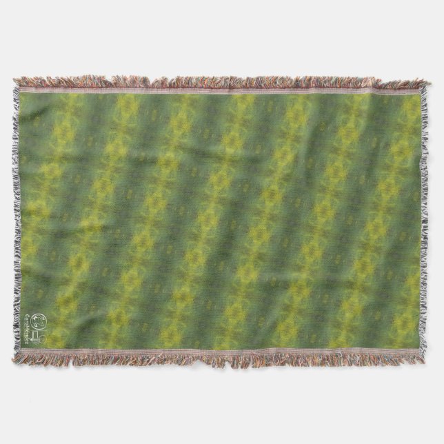 Textura #9 de la obra Nuit Throw Blanket (Front)