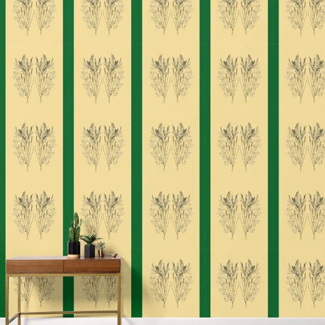 Textural Treasures of Summer (C) on a Wallpaper  (Hallway)