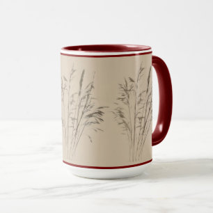 Textural Treasures of Winter on a Mug - B