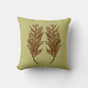 Textural Treasures of Winter on a Pillow - D3