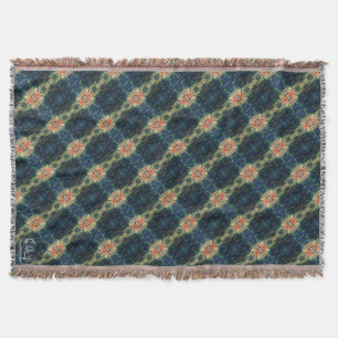 Texture #10 from the work Maritimo Throw Blanket