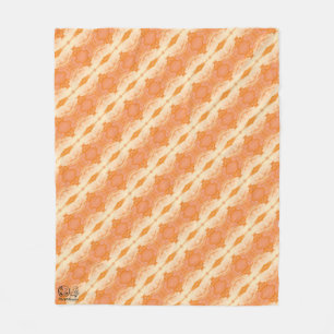 Texture #10 from the work The Heart of the... Fleece Blanket