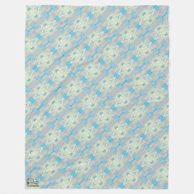 Texture #10 from work The Rock Fleece Blanket (Front)