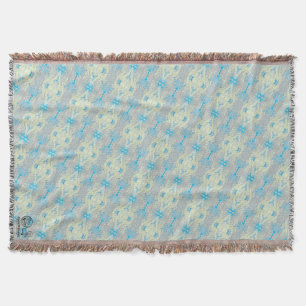 Texture #10 from work The rock Throw Blanket