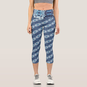 Texture #12 from the work Cherries Capri Leggings