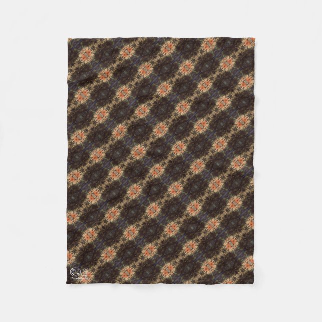 Texture #12 from the work Maritimo Fleece Blanket (Front)