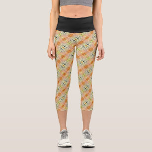 Texture #13.0 the work Seeing Through the Eyes Capri Leggings