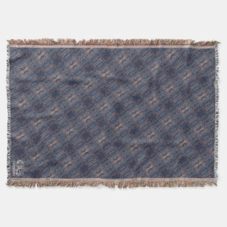 Texture #13 Work The Rock Throw Blanket