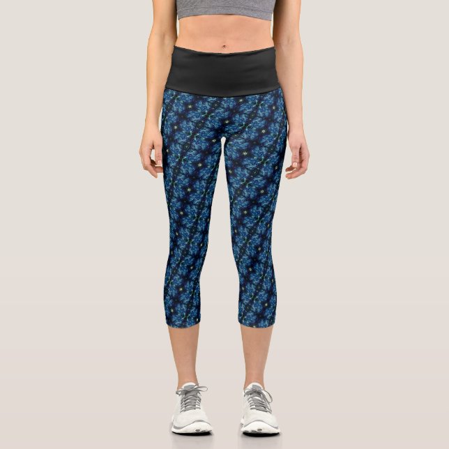 Texture #14.0 of work Horizonte Capri Leggings (Front)