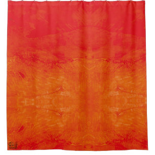 Texture #14 from the work Fantasy and reality Shower Curtain