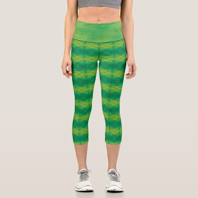 Texture #14 from the work Nuit Capri Leggings (Front)