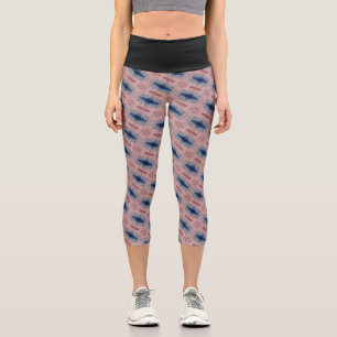 Texture #14 from the work Seeing Through the Eyes Capri Leggings