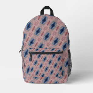 Texture #14 From the Work Seeing Through the Eyes Printed Backpack