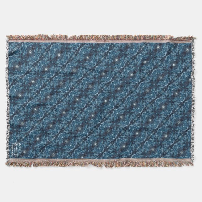 Texture #14 from work Horizon Throw Blanket (Front)