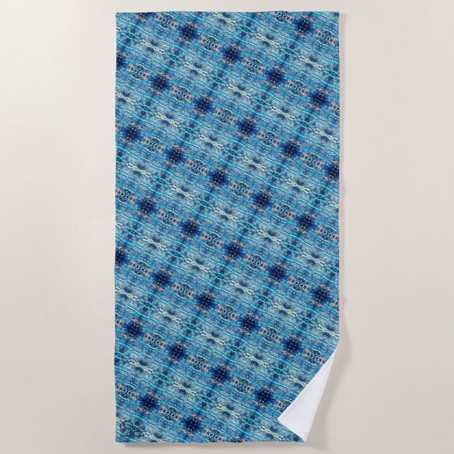 Texture #16.0 from work The Rock Beach Towel (Front)