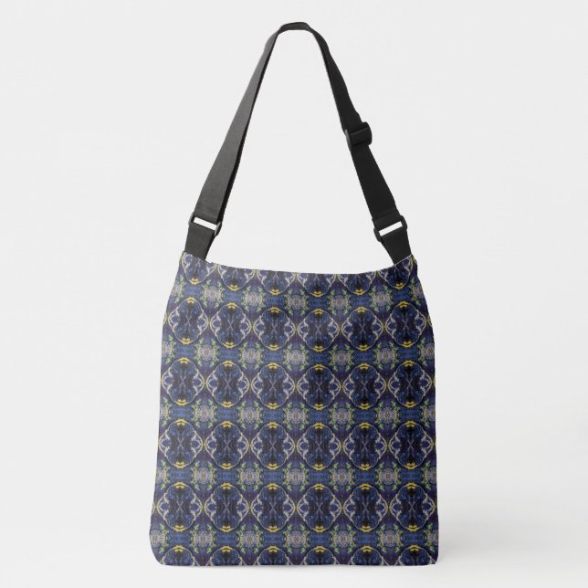 Texture #16 from the Maritimo artwork Crossbody Bag (Front)