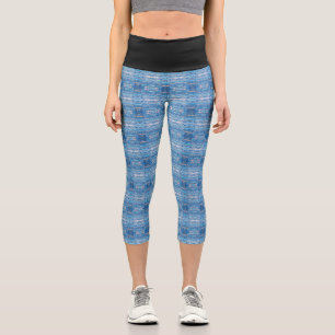 Texture #16 from work The Rock Capri Leggings