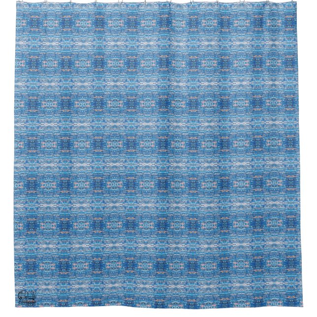 Texture #16 from work The Rock Shower Curtain (Front)