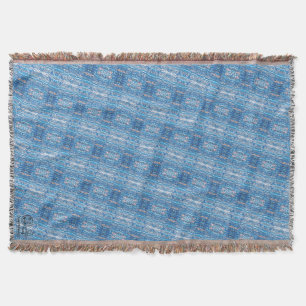 Texture #16 from work The Rock Throw Blanket