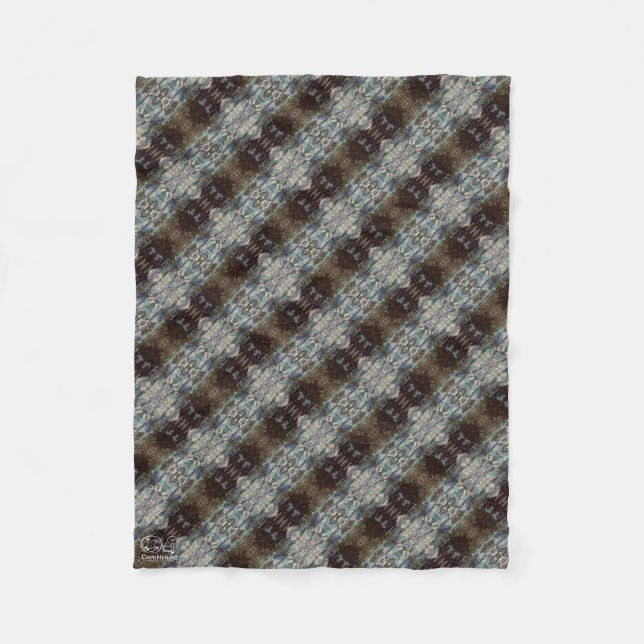 Texture #17 from the work Maritimo Fleece Blanket (Front)