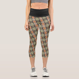 Texture #18 from the work Seeing Through the Eyes Capri Leggings