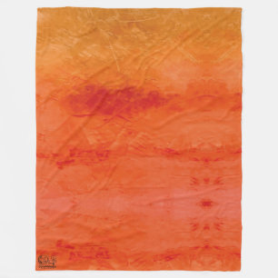 Texture #19 from the work Fantasy and Reality Fleece Blanket