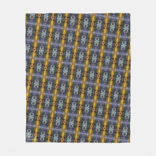 Texture #19 from the work Maritimo Fleece Blanket (Front)