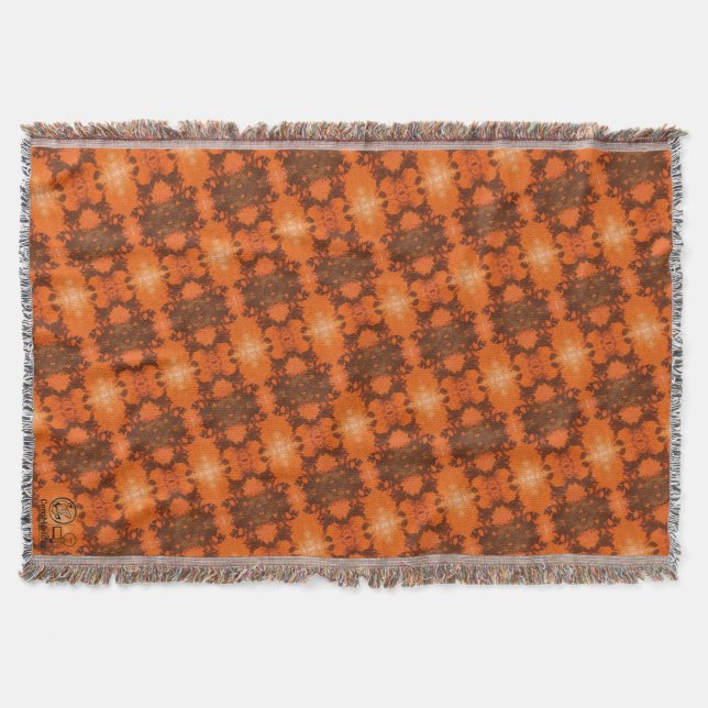 Texture #19 from the work Nuit Throw Blanket (Front)