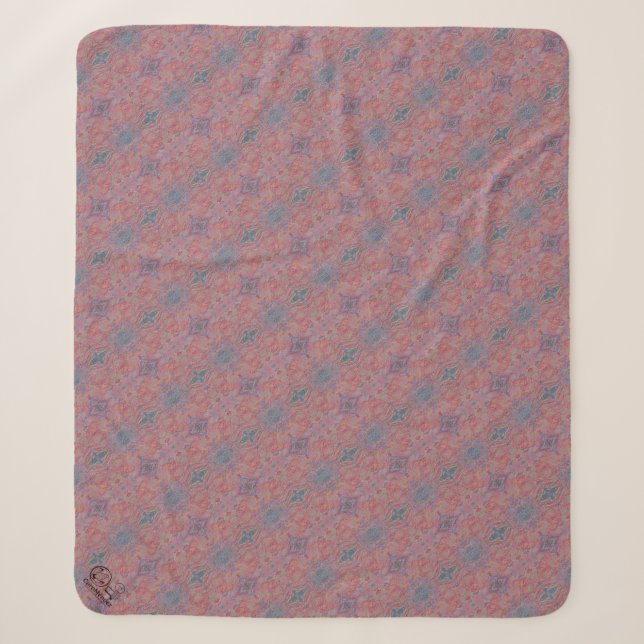 Texture #19 from work Dawn Sherpa Blanket (Front)