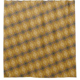 Texture #1 from the work Pineapple. SERIES Shower Curtain