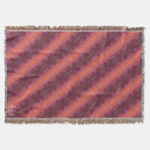 Texture #1 from the work The Sunset Throw Blanket