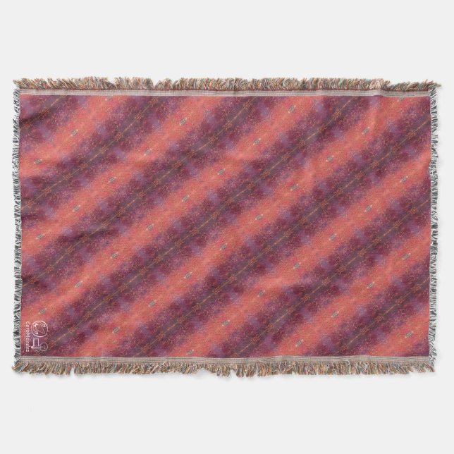 Texture #1 from the work The Sunset Throw Blanket (Front)