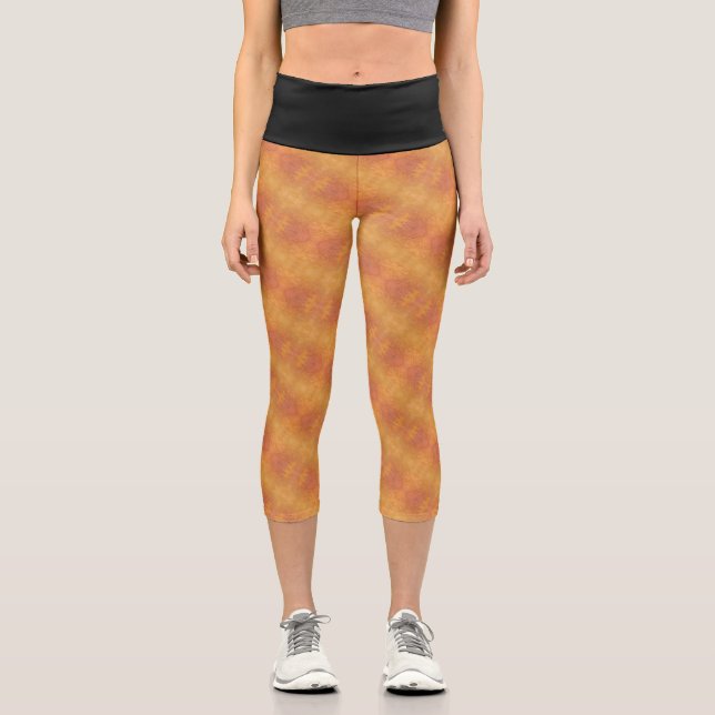 Texture #1 of the work Nuit Capri Leggings (Front)