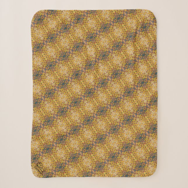 Texture #1 of the work Pineapple. SERIES Sherpa Blanket (Front)