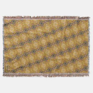 Texture #1 of the work Pineapple. SERIES Throw Blanket