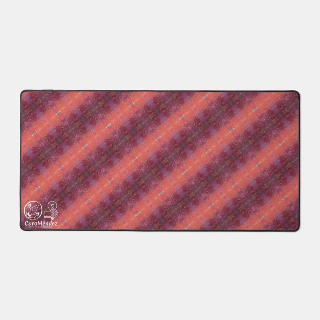 Texture #1 of the work The sunset Desk Mat (Front)