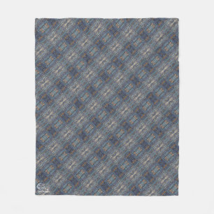 Texture #1 of work The Rock Fleece Blanket