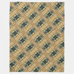 Texture #21 from work Dawn Fleece Blanket