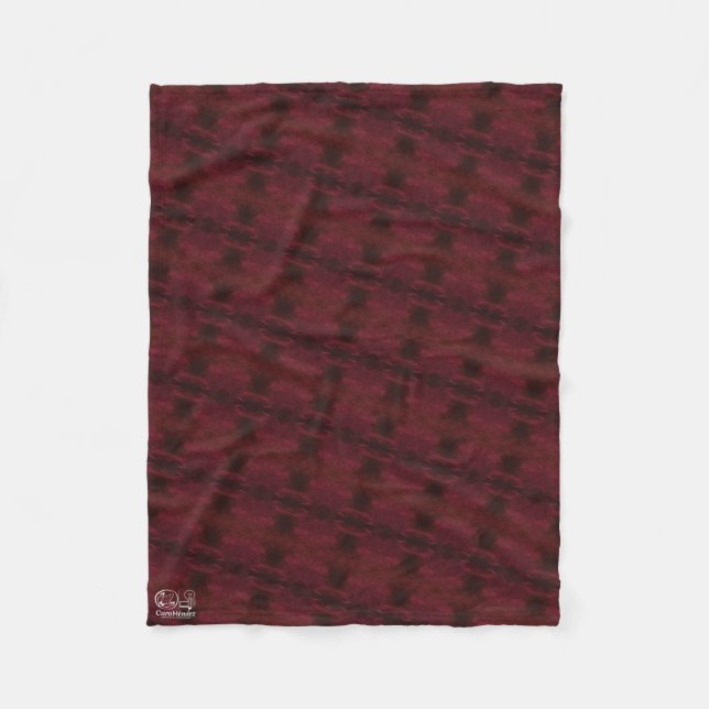 Texture #22 from the work Fantasy and Reality Fleece Blanket (Front)