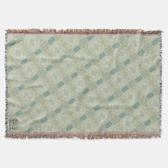 Texture #23 Dawn artwork Throw Blanket (Front)