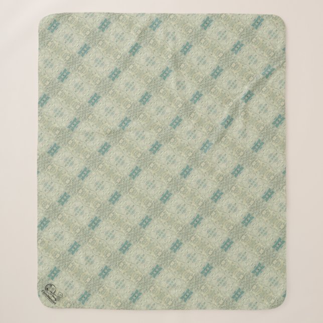 Texture #23 from work Dawn Sherpa Blanket (Front)